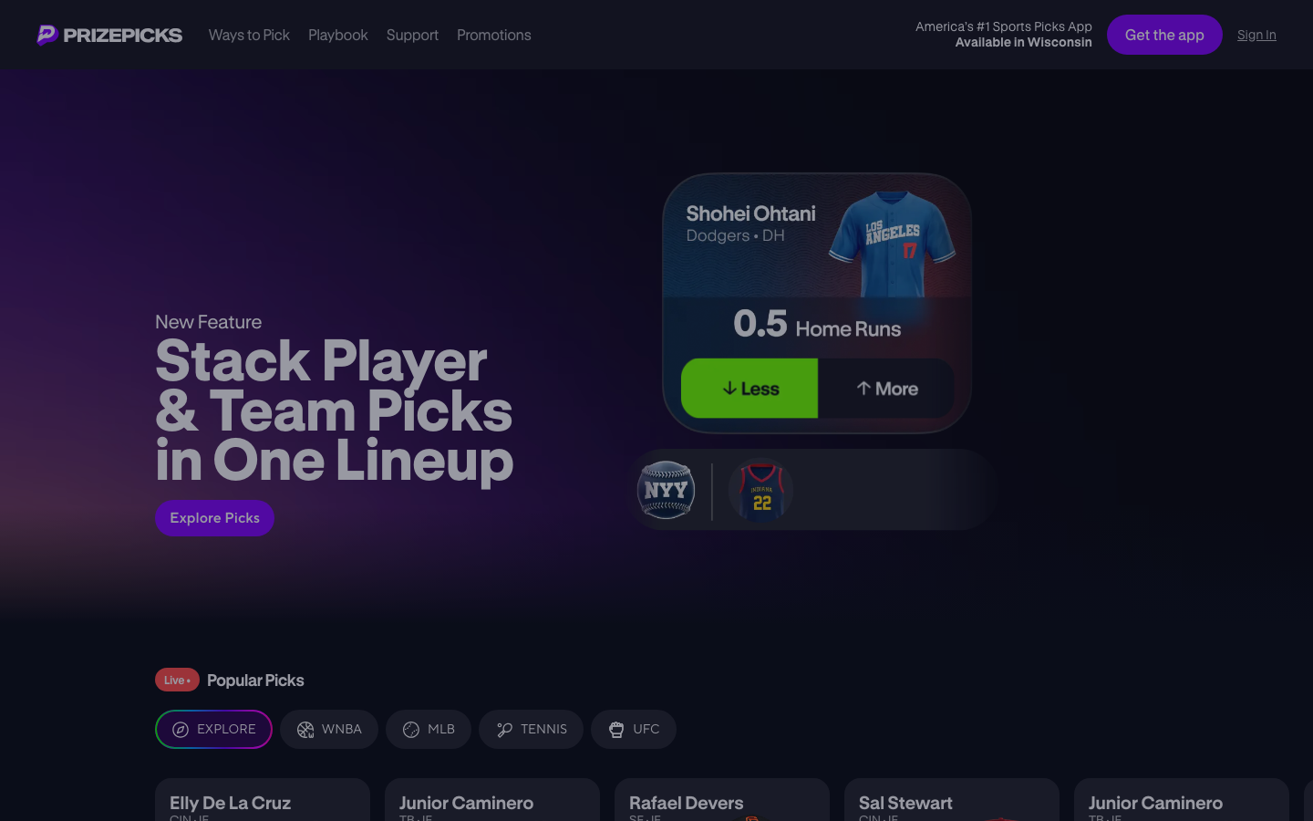 PrizePicks sportsbook